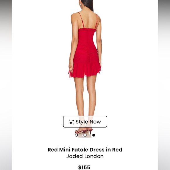 Asymmetrical Cutout Mini Dress - Picture 3 of 6